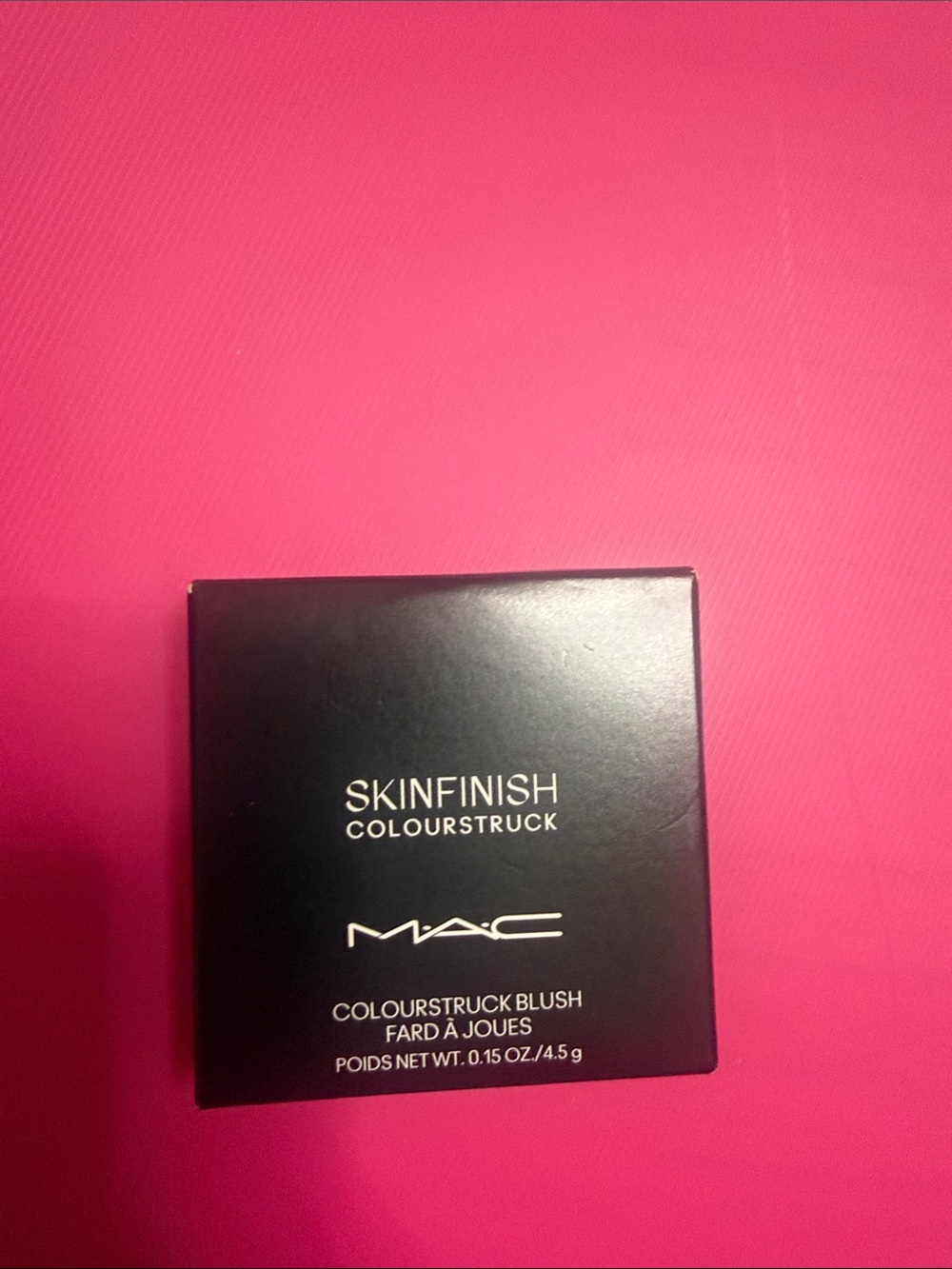 MAC Cosmetics Colourstruck Skinfinish Blush — Bright Pink